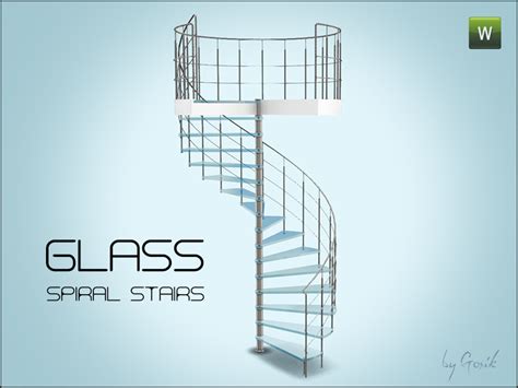 Gosik's Glass spiral stairs