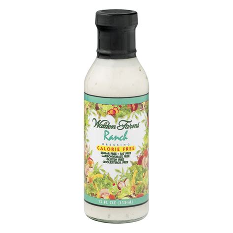 Walden Farms Ranch Dressing, Calorie Free (12 oz) - Instacart