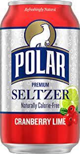 Polar Cranberry Lime Seltzer 24 pack/12 oz cans - Beverages2u