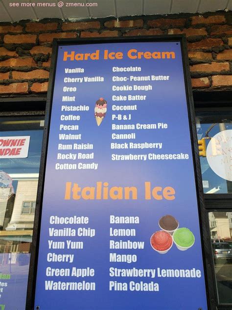 Online Menu of Magic Fountain Ice Cream Restaurant, Bayonne, New Jersey, 07002 - Zmenu