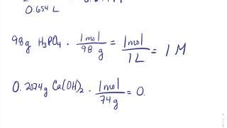 Molarity Chemistry Examples