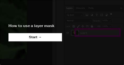 How to use a layer mask