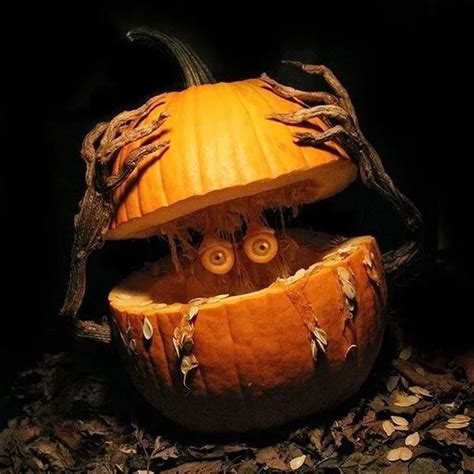 7 Easy Pumpkin Carving Ideas for Halloween - Laughing Community | Scary pumpkin carving, Pumpkin ...