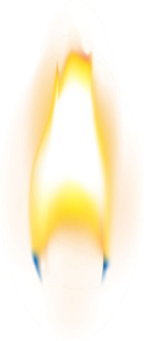 Realistic Candle Flame Png