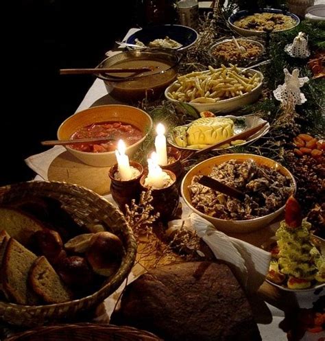 Polish Traditional Christmas Eve Dinner : Traditional Polish Christmas Dinner Soup Stock Photo ...