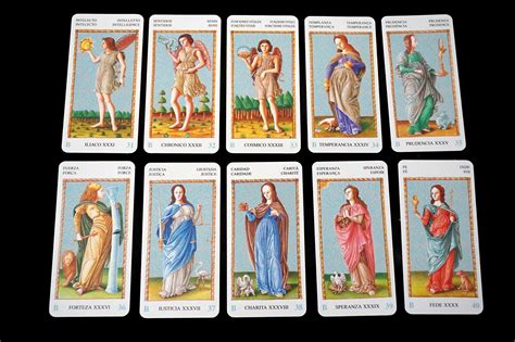 Mantegna Tarot Card Deck, Vintage Fortune Telling and Divination Gifts