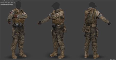 ArtStation - Spec Ops - The Line: Characters, Christopher Rockel | Spec ...