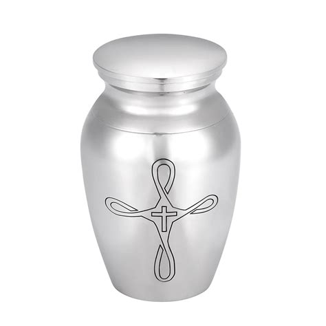 Engravable Stainless Steel Cremation Urns for Human & Pet Mini Funeral Keepsake Urn Casket For ...