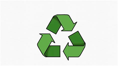 Kyoodoz: Let's Draw Recycling (Recycle) Symbol - YouTube