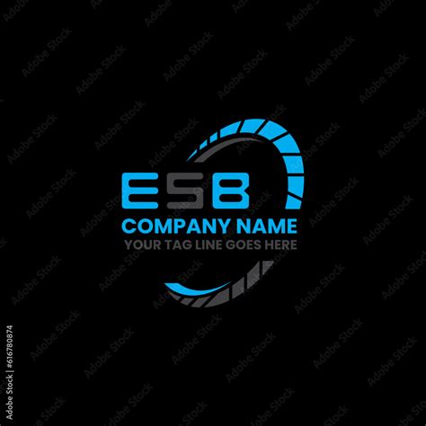 ESB letter logo creative design with vector graphic, ESB simple and ...