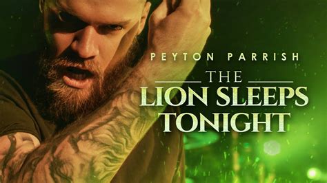 The Lion Sleeps Tonight - The Lion King & The Tokens (Disney Goes Rock) Peyton Parrish Cover ...