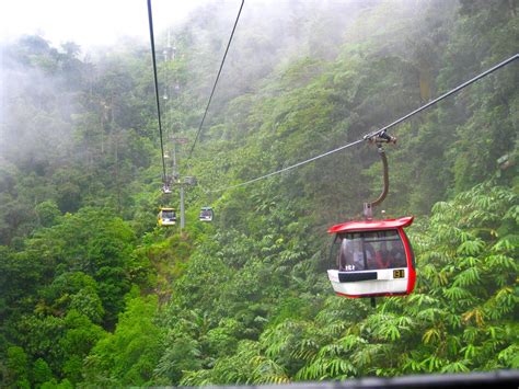 This Genting highlands skyway cable car is a great way to get to the ...