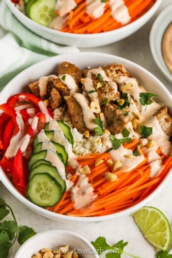 Yum Yum Bowl (Easy Healthy Lunch!) - Easy Low Carb