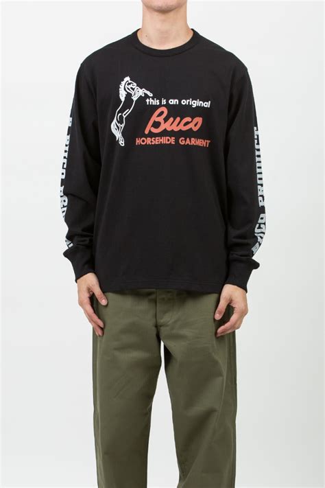 (23FW) BUCO L/S TEE / THIS IS AN ORIGINAL BUCO BLACK - 스컬프스토어