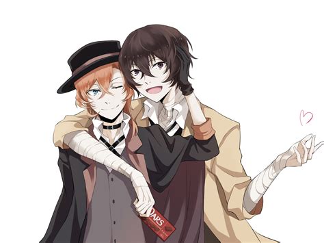 Anime, Bungou Stray Dogs, Chuuya Nakahara, Osamu Dazai - Chuuya Dazai ...