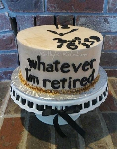 Retirement cake - Decorated Cake by Kelly Stevens - CakesDecor