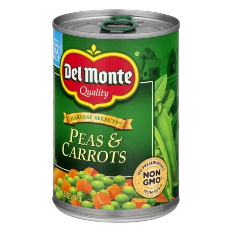 Free 2-day shipping. Buy Del Monte Peas and Carrots, 14.5 oz, Can at ...