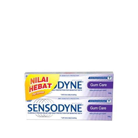 SENSODYNE Toothpaste Gum Care 2 x 100g | Shopee Malaysia