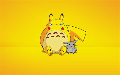 Totoro Pikachu Wallpapers - Top Free Totoro Pikachu Backgrounds ...