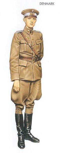 Military Uniforms of World War II: WW2 Royal Danish Air Force, 1st ...