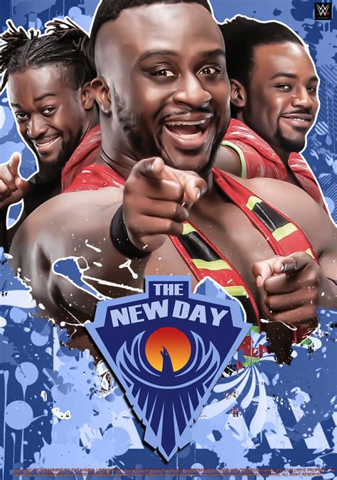 WWE The New Day 2016 Poster by edaba7 on DeviantArt