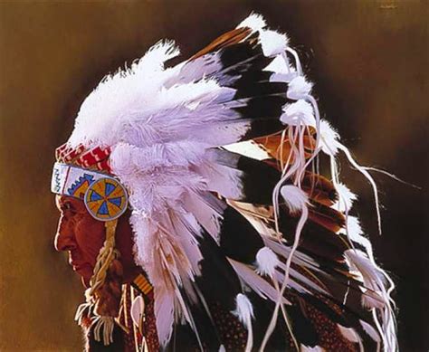 White Wolf : Significance of the Eagle, Feather, Native Headdress