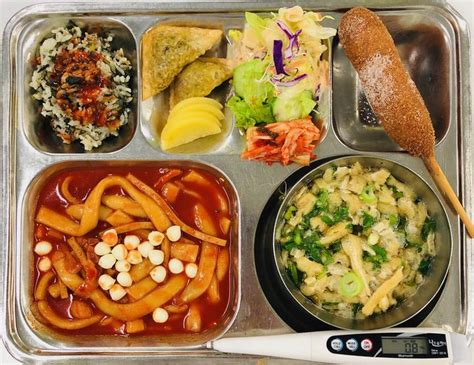 Korean School Lunch – Let's go to Korea