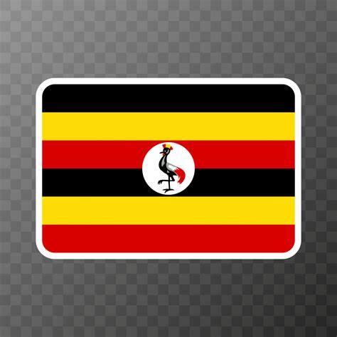 Uganda flag, official colors and proportion. Vector illustration. 22696577 Vector Art at Vecteezy