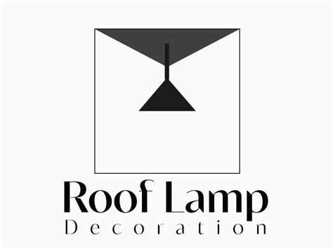 Roof Lamp Logo by Muhammad Adeel Mughal on Dribbble