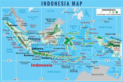 Map Of Indonesia Map