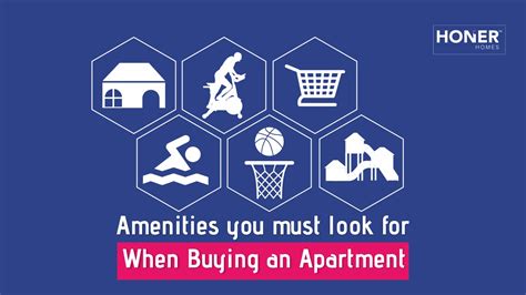 Apartment amenities checklist you should look for when buying an apartment | Honer Homes