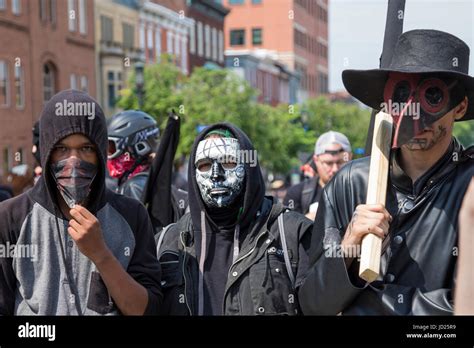 Harrisburg, Pennsylvania - Black Bloc anarchists counter-demonstrate ...