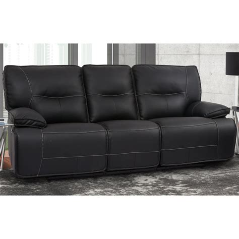 Paramount Living Spartacus MSPA-311PH-BLC Power Reclining Sofa And Two Recliners with Headrests ...