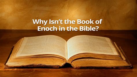 Is The Book Of Enoch Mentioned In The Bible - Book of enoch catholic ...