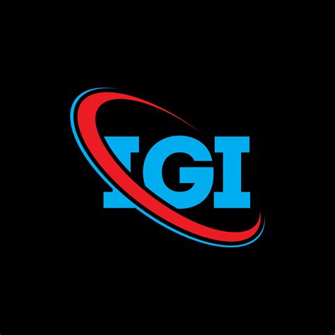 logotipo de igi. letra ig. diseño de logotipo de letra igi. logotipo de iniciales igi vinculado ...