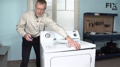 Kenmore Dryer Repair – How to replace the Multi Rib Belt - 92-1/4 ...