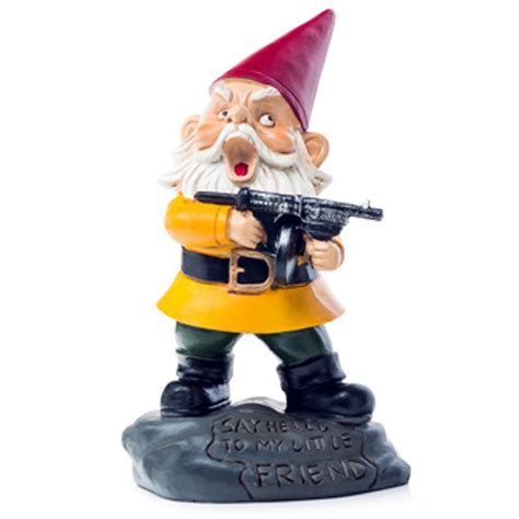 Angry Little Garden Gnome - GeekAlerts