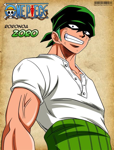 Roronoa Zoro by Bejitsu on DeviantArt