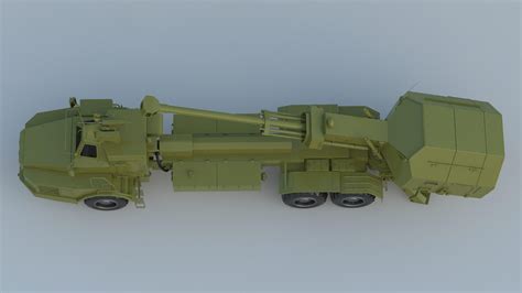 Archer Artillery System - 3D Model by frezzy