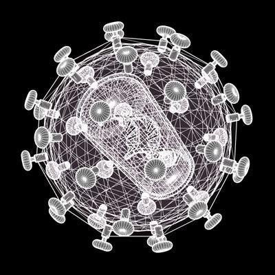 HIV Virus 3D Model .lwo .lw .lws - CGTrader.com