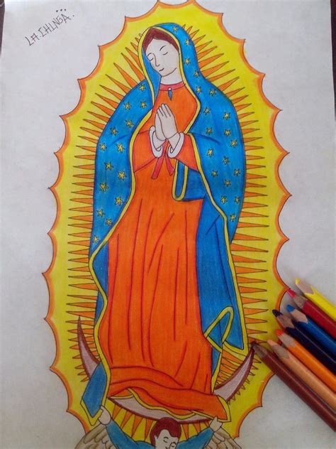 La Virgen De Guadalupe Dibujo - vrogue.co