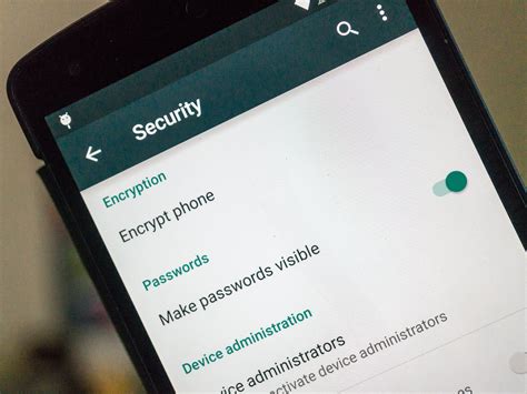 How to enable encryption in Android | Android Central