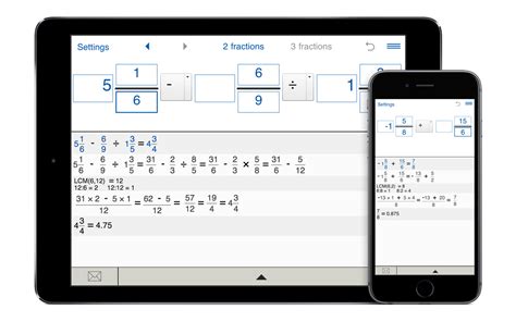 Fraction Calculator with Steps