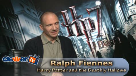 Ralph Fiennes: Harry Potter and the Deathly Hallows Junket Interview - YouTube