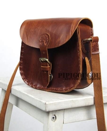 Vintage leather messenger bags for women, green leather messenger bag - BagsWish