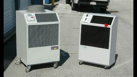 Water Cooled Portable Air conditioners--joe@joelarge.com - YouTube