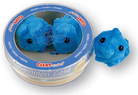 Rhinovirus (The Common Cold) Mini Microbe Set of 3 Plush Minis - Brevis