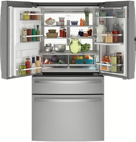 PVD28BYNFS GE Profile 36" Profile Series 27.6 Cu. Ft. 4 Door French ...