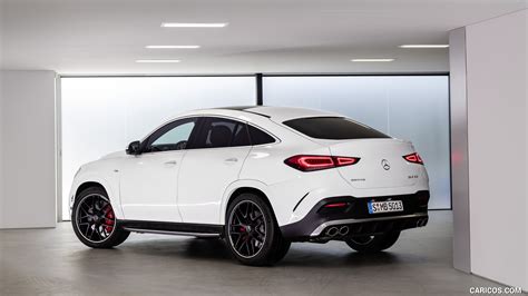 2021 Mercedes-AMG GLE 53 Coupe 4MATIC+ (Color: Designo Diamond White Bright) - Rear Three ...