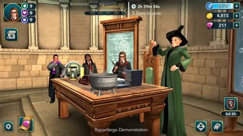 Harry Potter: Hogwarts Mystery - Year 2 ch.1 (transfiguration class ...